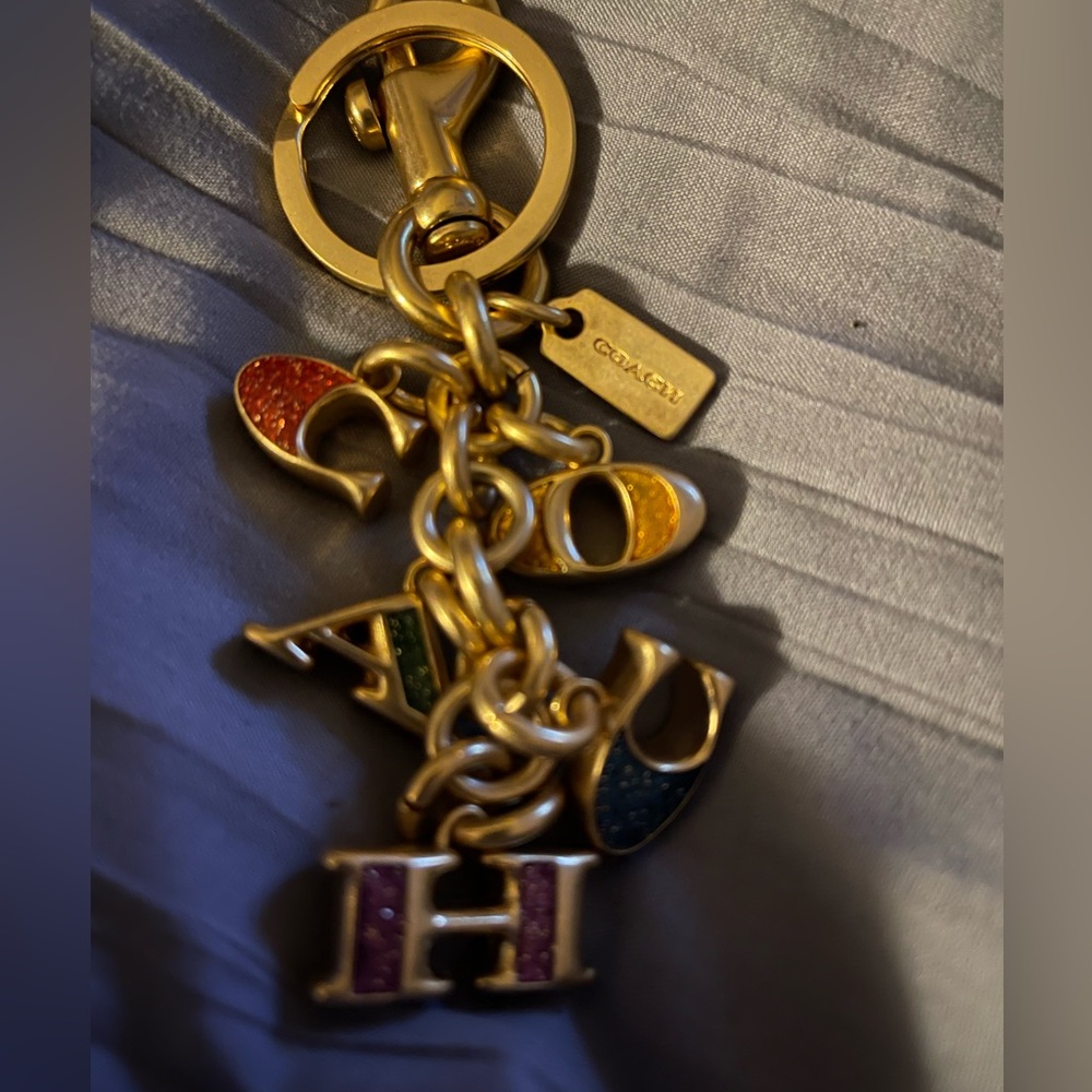 Coach Keychain